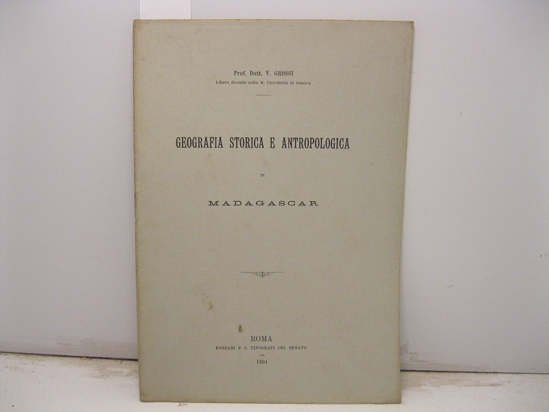 Geografia storica e antropologica di Madagascar